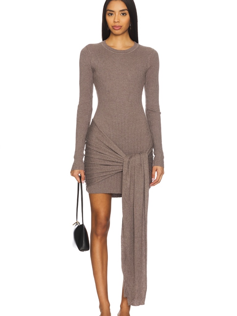 Jeanie Tie Mini Dress By Lovers And Friends